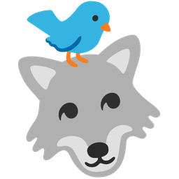 bird and wolf