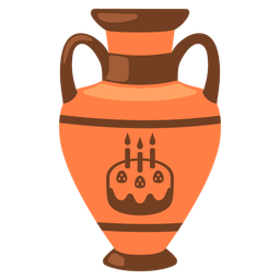 Birthday cake and Amphora