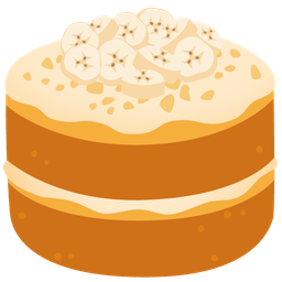 Birthday cake and Banana