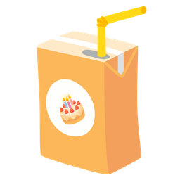 Birthday cake and Beverage box