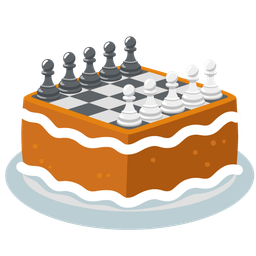 Birthday cake and Chess pawn