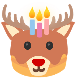 Birthday cake and Deer