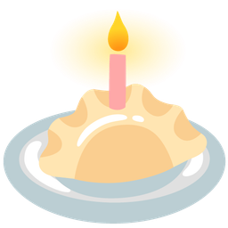 Birthday cake and Dumpling