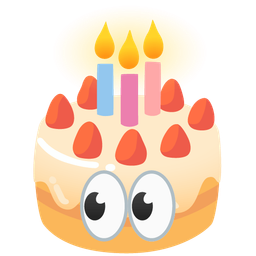 Birthday cake and Eyes