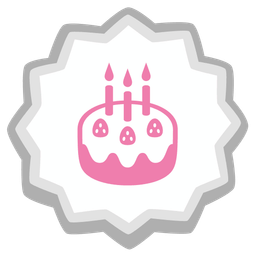 Birthday cake and Fish cake with swirl