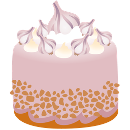 Birthday cake and Garlic