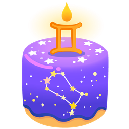 Birthday cake and Gemini