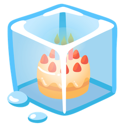 Birthday cake and Ice