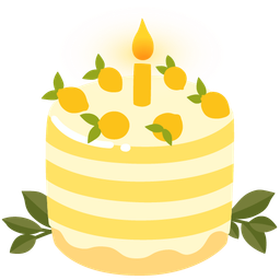 Birthday cake and Lemon