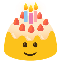 Birthday cake and Magic wand