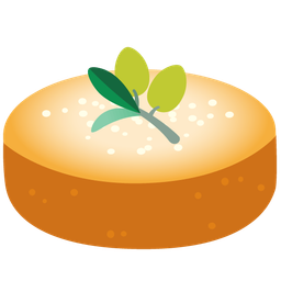 Birthday cake and Olive