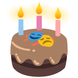 Birthday cake and Performing arts