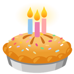 Birthday cake and Pie