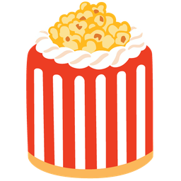 Birthday cake and Popcorn