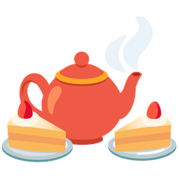 Birthday cake and Teapot