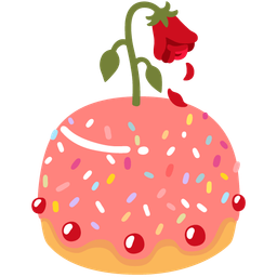 Birthday cake and Wilted flower