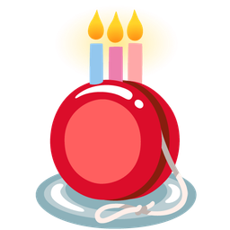 Birthday cake and Yo-yo