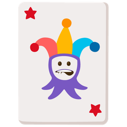 biting lip and joker