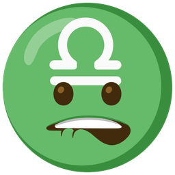 biting lip and Libra