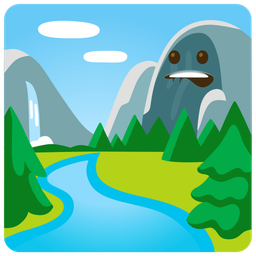 biting lip and national park