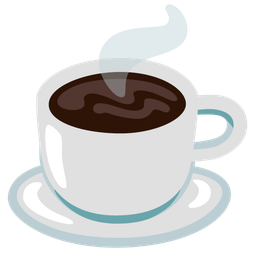 black heart and hot beverage