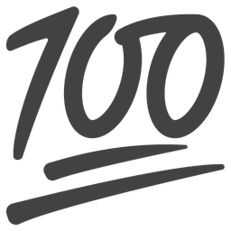 black heart and hundred points