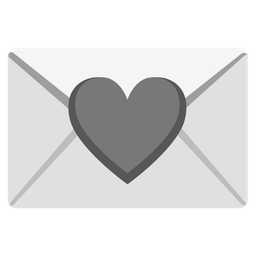 Black heart and Love letter