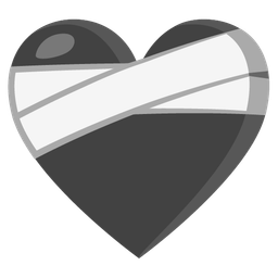 black heart and mending heart