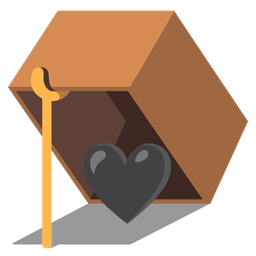 black heart and mouse trap