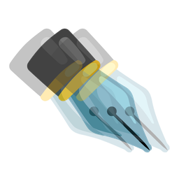 black nib and beating heart