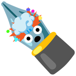 black nib and exploding head