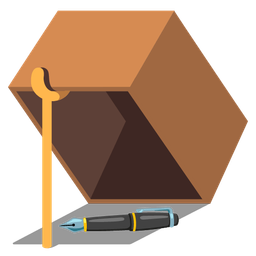 black nib and mouse trap