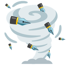 black nib and tornado