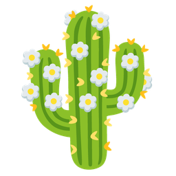 blossom and cactus