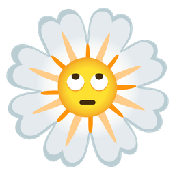 blossom and face with rolling eyes