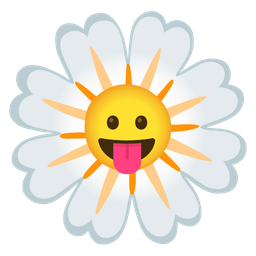 Blossom and Face with tongue