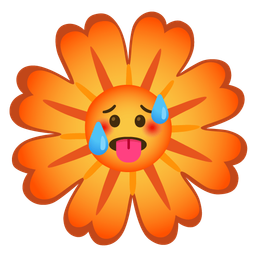 blossom and hot face