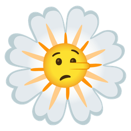 blossom and lying face