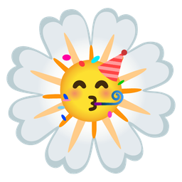 blossom and partying face