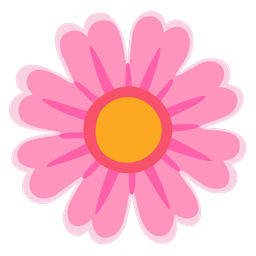 blossom and pink heart