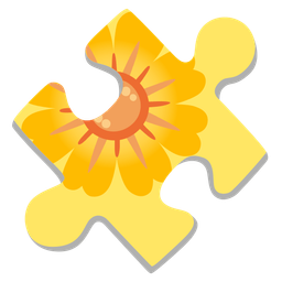 blossom and puzzle piece