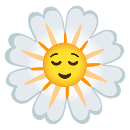 blossom and relieved face