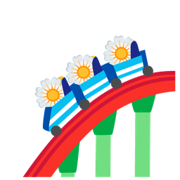 blossom and roller coaster