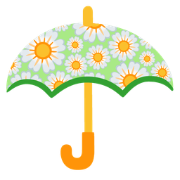 blossom and umbrella