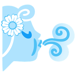 blossom and wind face