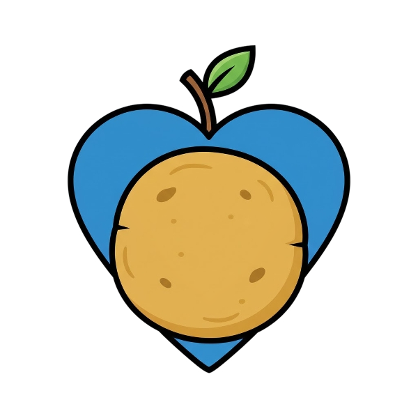 Blue heart and Flatbread