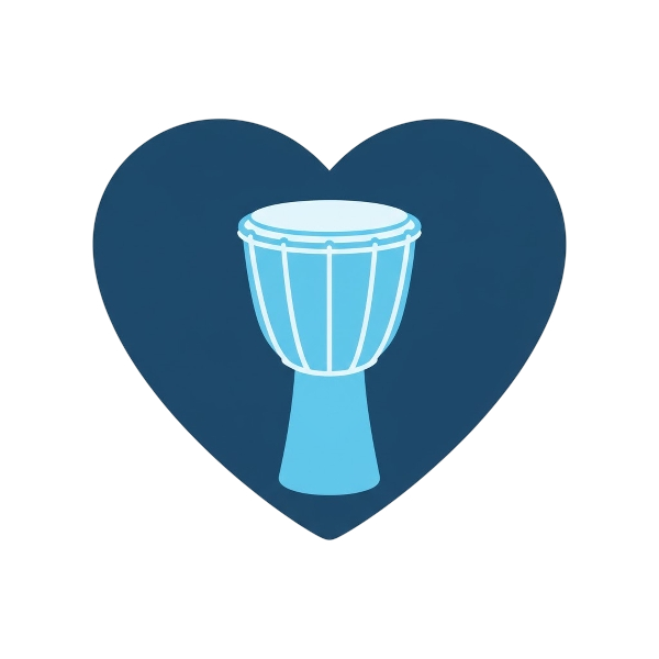 Blue heart and Long drum