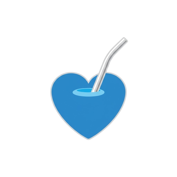 Blue heart and Mate