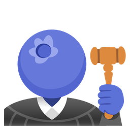 blueberries and balance scale