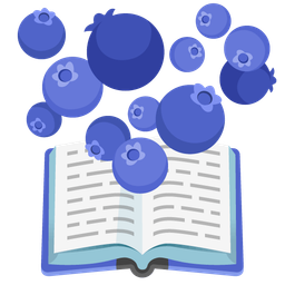 blueberries and books